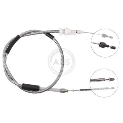 Cable de accionamiento, freno de estacionamiento A.B.S. K10597 Última Versión